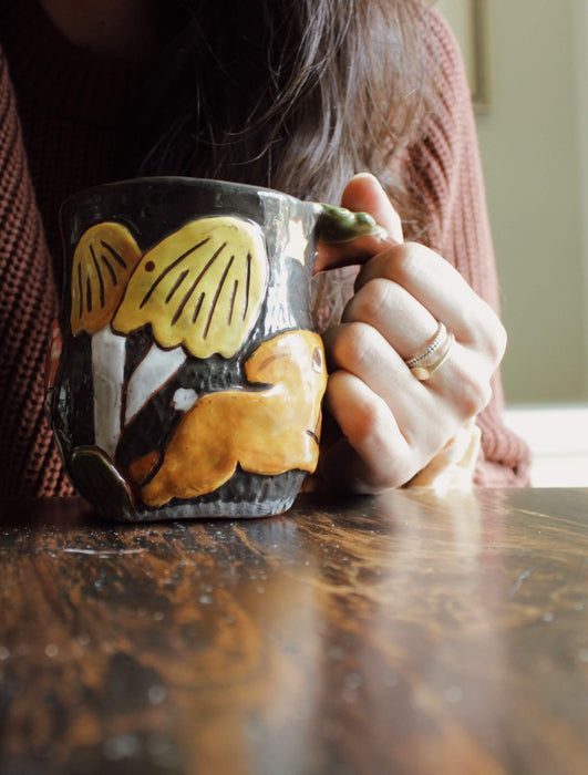 The Midnight Mushroom Mug