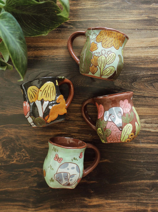 The Midnight Mushroom Mug