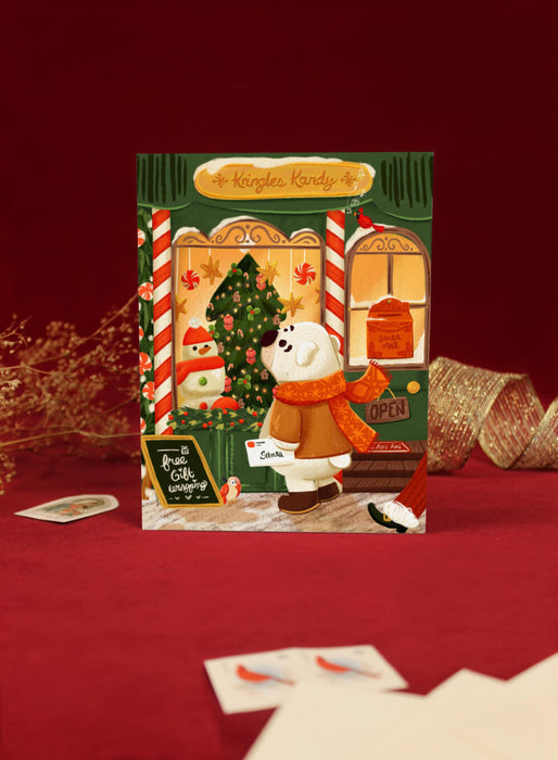 Kringles Kandy Holiday Card