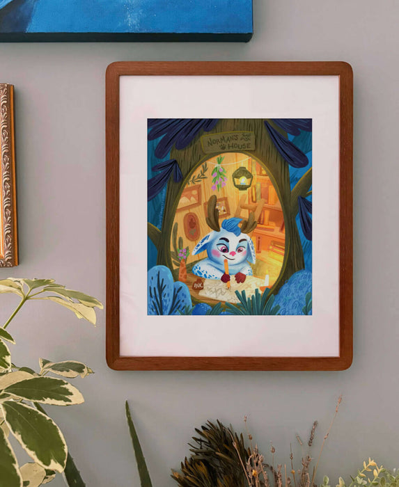 Norman's House Art Print