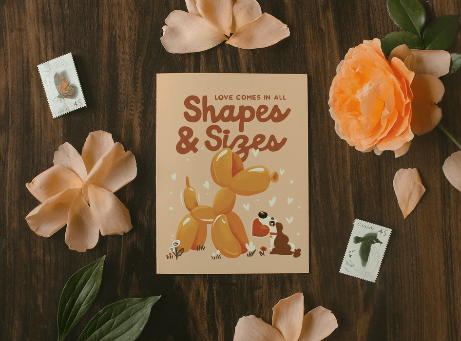 All Shapes and Sizes Card
