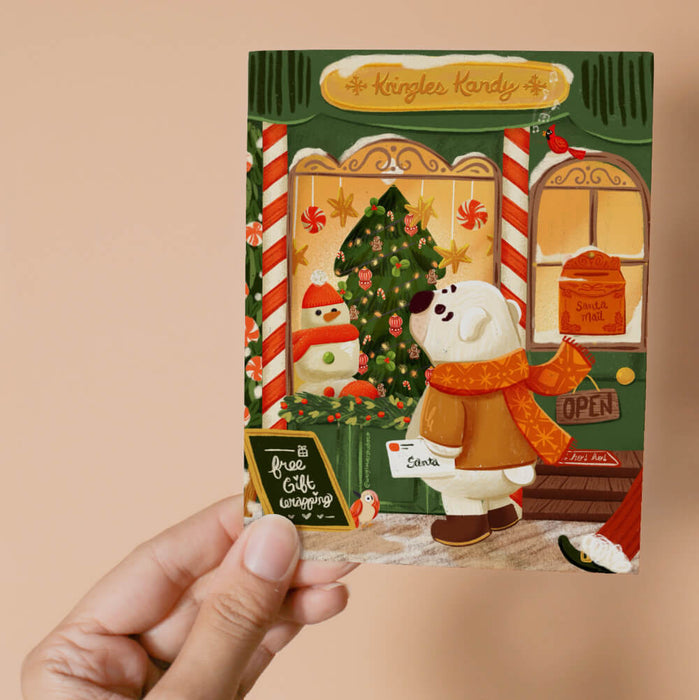 Kringles Kandy Holiday Card