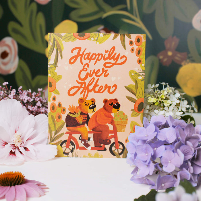 Happily Ever After Wedding Card
