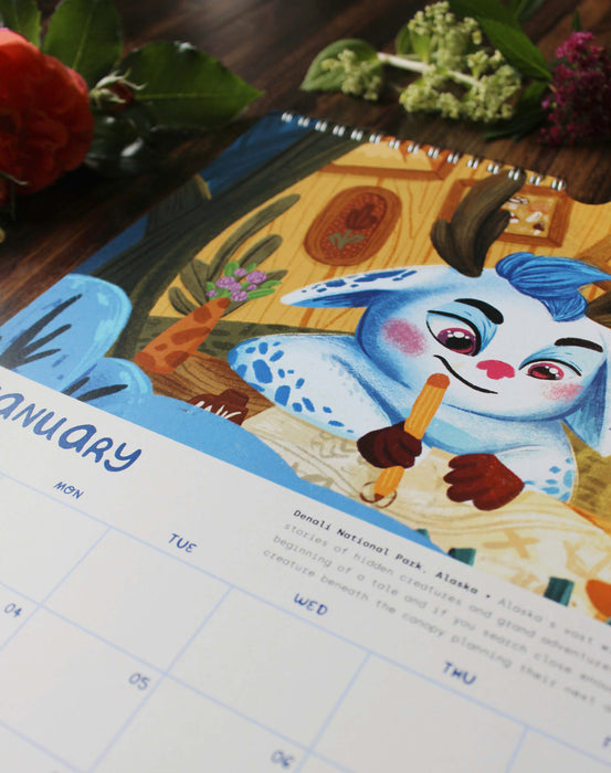 2027 Folklore Wall Calendar: Beneath the Canopy