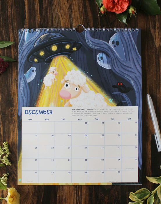 2027 Folklore Wall Calendar: Beneath the Canopy
