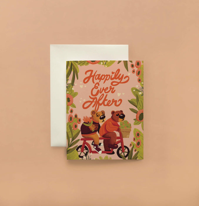 Happily Ever After Wedding Card