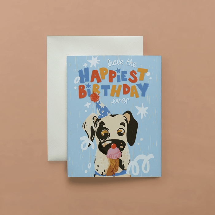 Happiest Birthday Dog Card