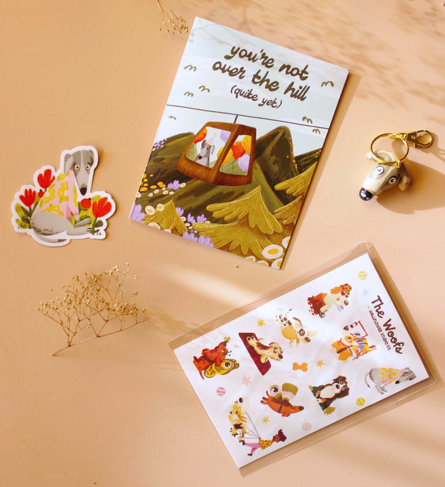 The Woofs Dog Character Sticker Sheet