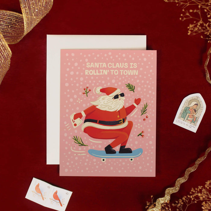 Rollin' To Town Card