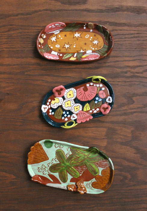 Midnight Mushroom Trays